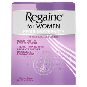 For Women Regular Strength Minoxidil 2% Scalp Solution -1 Month Supply